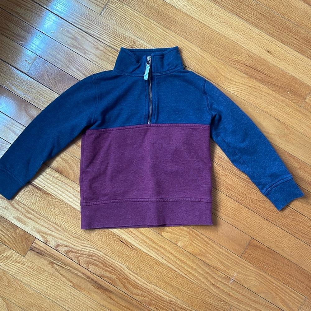 J Crew crewcuts  quarter zip